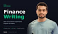 write finance articles in english and arabic optimized for SEO and aeo