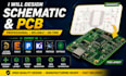 design schematic and pcb in altium ,eagle ,pads and diptrace