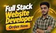 develop custom full stack website with mern stack developer