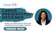 a professional powerpoint presentation and pitch deck