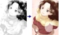 digitally color your comic or manga pages