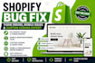 fix shopify bugs, theme errors, mobile issues and custom coding