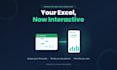 convert your excel into an interactive web app or calculator