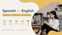translate, localize, and proofread spanish and english content