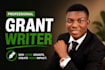 do grant writing, grant proposal, and grant submission