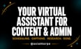 be your virtual assistant admin tasks