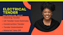 do electrical takeoff, cost estimation, boq, bid proposal, UK electrical tender