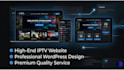 create ip tv website reseller seller website