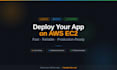 deploy your app on AWS ec2 with docker fast and reliable