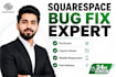 fix squarespace website bugs, squarespace api, errors, layout responsive issues