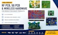 develop rf pcb, 5g pcb, and wireless hardware for production ready products