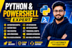 write python scripts, automation tools, powershell scripts, and bots