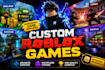 develop custom roblox games advanced scripting multiplayer systems