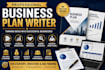 write a professional business plan for startups, proposal, business plan writer