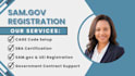 do sam gov registration, uei, cage code, sba certification, government contracts