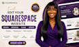 redesign, rebuild, edit or clone your squarespace website, revamp squarespace