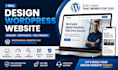 wordpress website design, professional wordpress site, business website