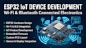 develop esp32, wifi and bluetooth connected electronic devices