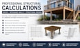 residential structural engineering calculation deck and retaining wall analysis