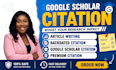 increase google scholar citation