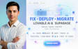 fix deploy migrate lovable ai lovable dev supabase saas mvp replit base44 bolt