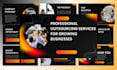 design business presentation pitch deck design google slide canva presentation