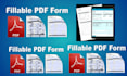 create interactive fillable pdf forms editable fillable pdf workbook