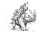 draw fantasy illustrations in pen and ink