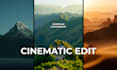 edit a cinematic video with colour grading
