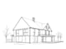 sketch houses and buildings