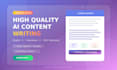 write high quality english and indonesian content using ai