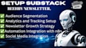 setup substack newsletter, beehiiv newsletter and automation