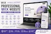 design and customize a professional wix website