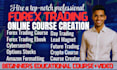 create forex trading course content, forex ebook writing PPT, forex video course
