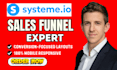 do systeme io sales funnel, systeme io landing page, online course in systeme io