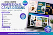 create professional canva presentations