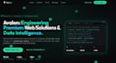 build an interactive web app landing page with API connections