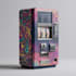 design a unique vending machine wrap