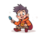 draw cartoon illustrations for you