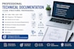 create professional srs, brd, prd, and software documentation