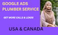 setup google ads for plumbers get calls and local leads