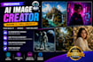 create stunning ai generated images, art digital ai image