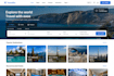 create a responsive travel booking web application