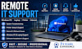 provide remote IT support for windows pcs and laptops