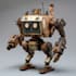 draw amazing character mecha robot illustration