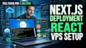 deploy nextjs react app on ubuntu vps with nginx