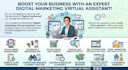 be digital marketing manager and virtual assistant