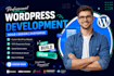 design clean and responsive wordpress website