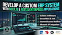 develop a custom erp system using nextjs and nestjs