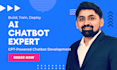 create ai chatbot, ai voice agent, and a booking bot